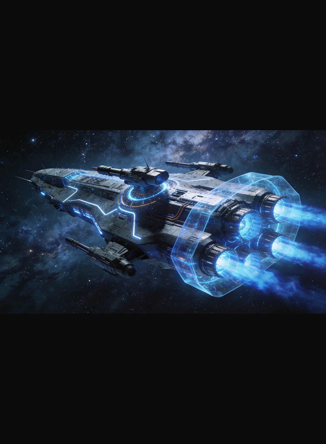 科幻星际母舰